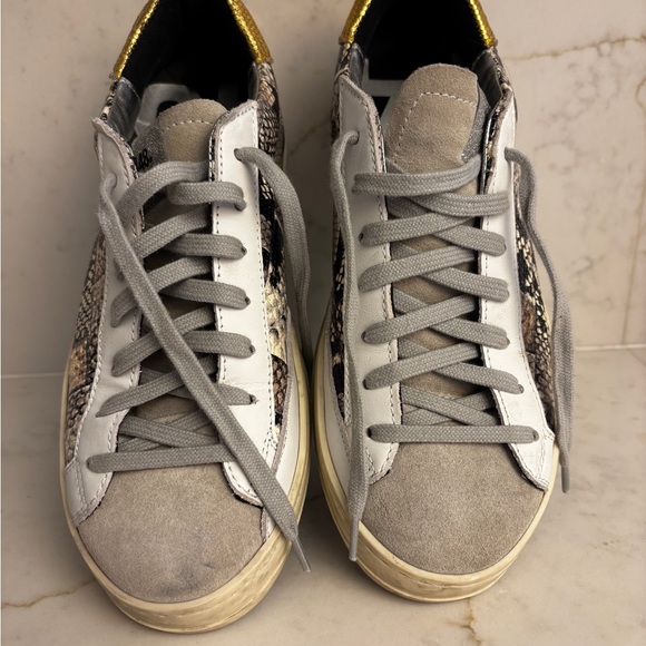 P448 Picasso Women’s Sneakers Reptile Python - Picture 13 of 16